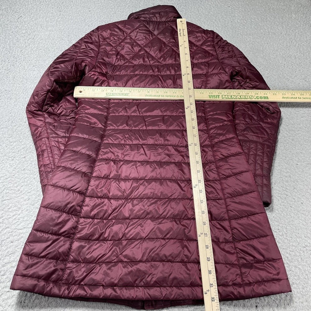 Patagonia Coat Womens Small Purple Quilted Insulated Puffer Parka‎ Jacket - Picture 12 of 13